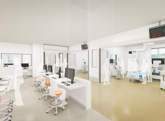 3F　ICU（イメージ図）